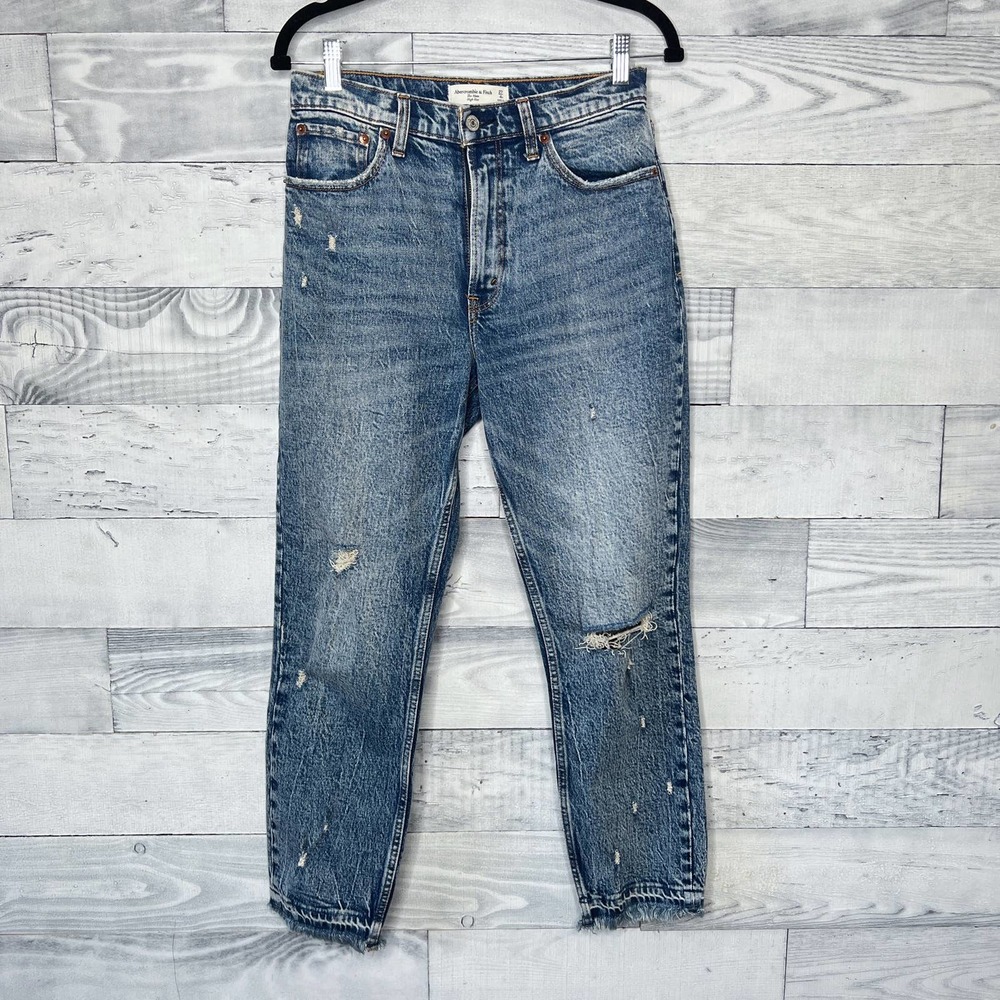 Abercrombie The Mom High Rise Jean